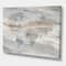 Designart - Misty World Map - Glam Map Canvas Artwork